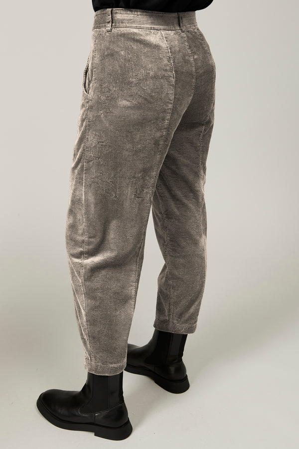 Transit Par Such Pantalone comfort fit in velluto a coste di viscosa e cotone stretch | – Transit 2025