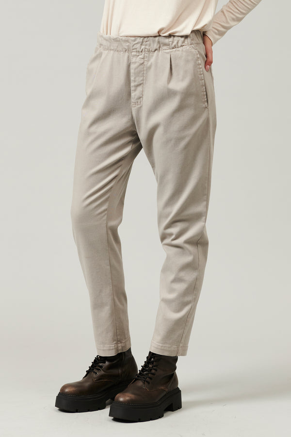 Transit Par Such Pantalone in modal-tencel elasticizzato con vestibilità morbida al bac – Transit Nuovo