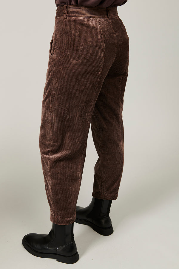 Transit Par Such Pantalone comfort fit in velluto a coste di viscosa e cotone stretch | – Transit Vendita