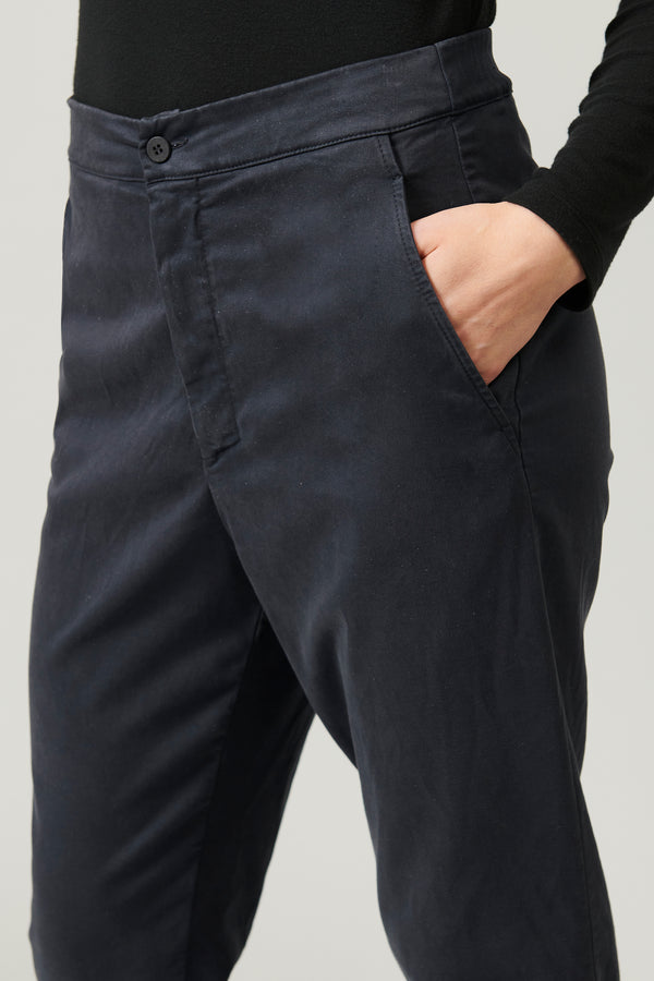 Transit Par Such Pantalone slim fit in raso di cotone stretch | 1013.CFDTRYR275.05 – Transit Promozione