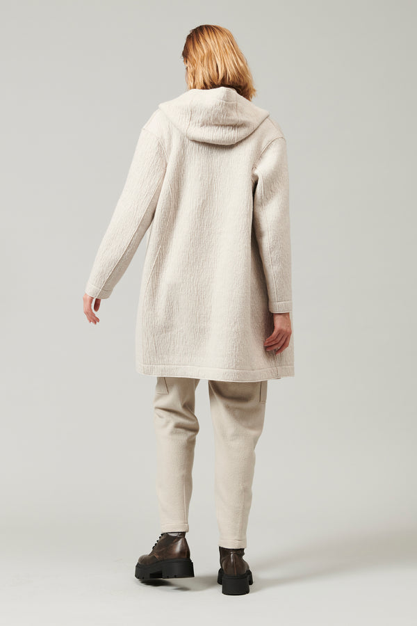 Transit Par Such Giaccone comfort fit con cappuccio in lana cotta | 1013.CFDTRYX334.01 – Transit Saldi Di Fabbrica