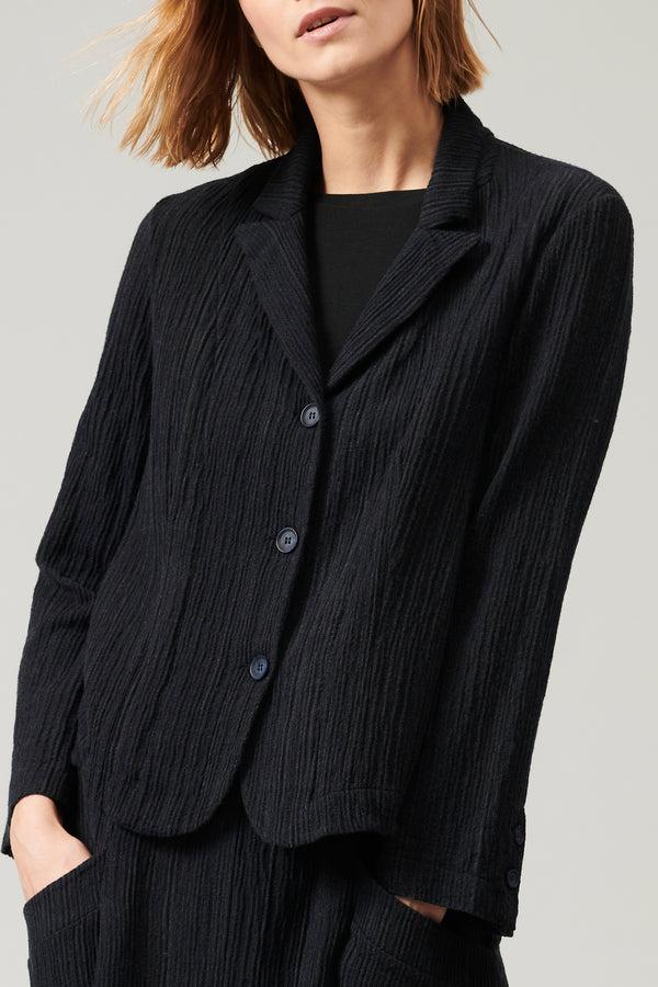 Transit Par Such Giacca regular fit in misto lana gessato goffrato | 1013.CFDTRYA103.05 – Transit 2025