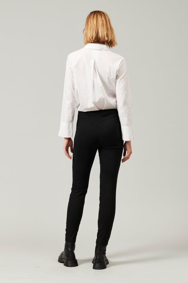 Transit Par Such Pantaloni aderenti in cotone-tencel stretch | 1013.CFDTDY-5700.901 – Transit Sconto