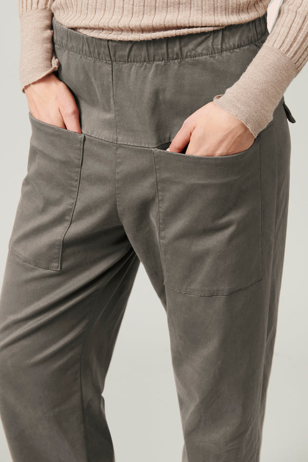 Transit Par Such Pantalone comfort fit con tasche davanti in viscosa e cotone stretch. – Transit Outlet