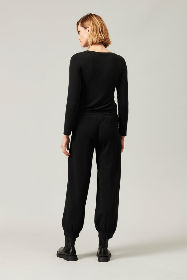 Transit Par Such Pantalone in maglia rasata di viscosa e lana | 1013.CFDTRY11465.10 – Transit Offerte