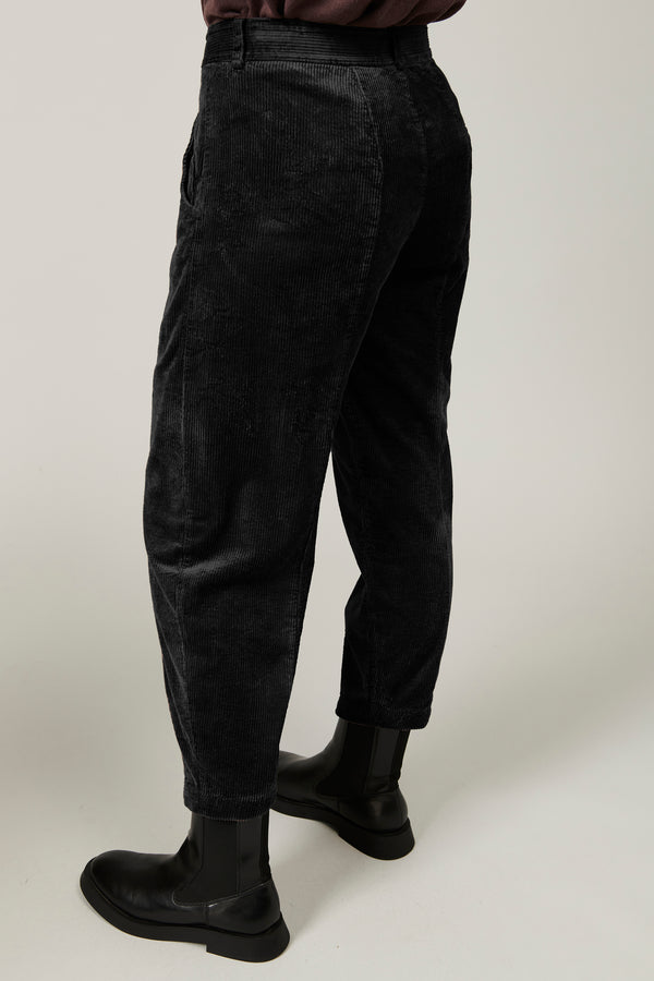 Transit Par Such Pantalone comfort fit in velluto a coste di viscosa e cotone stretch | – Transit Vendita Calda