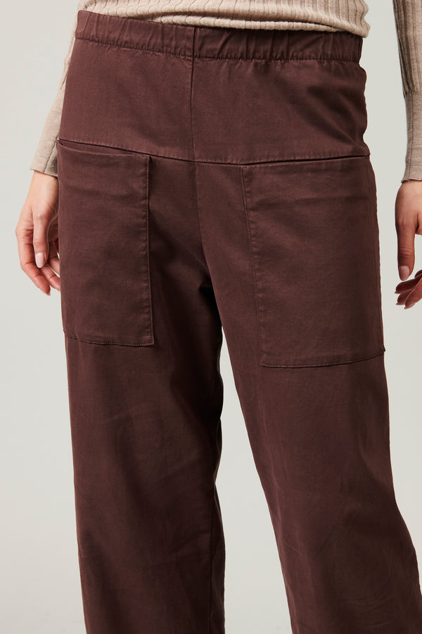 Transit Par Such Pantalone comfort fit con tasche davanti in viscosa e cotone stretch. – Transit In Saldo