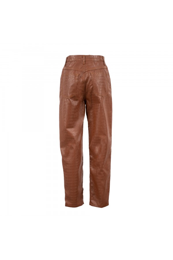 U R Ink JAVIERA 244W3Y9 PANTALONI CARAMELLO Sottocosto