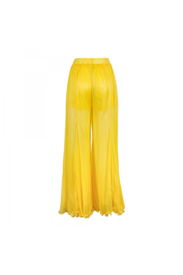 U R Ink YOPAL 244S4D9 PANTALONI GIALLO 2025
