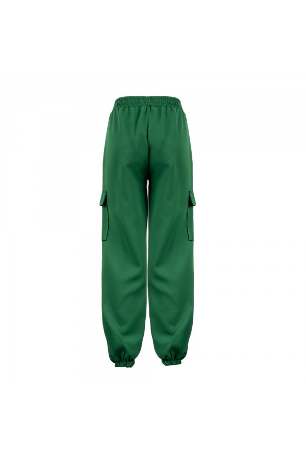 U R Ink NEIVA 244W3F2 PANTALONI VERDE Pezzi Unici