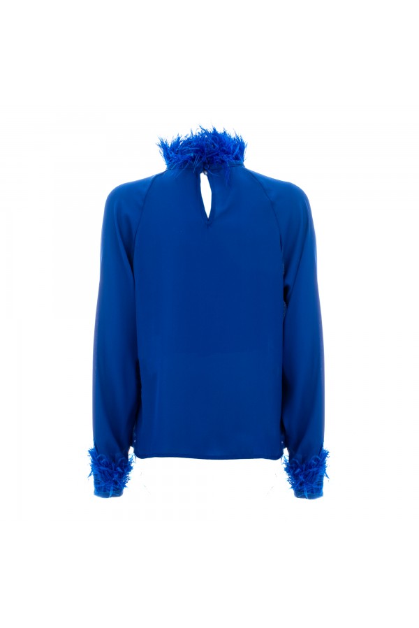 U R Ink LATINA 234W3M0 CAMICIE e BLUSE BLU Fino Al -60%