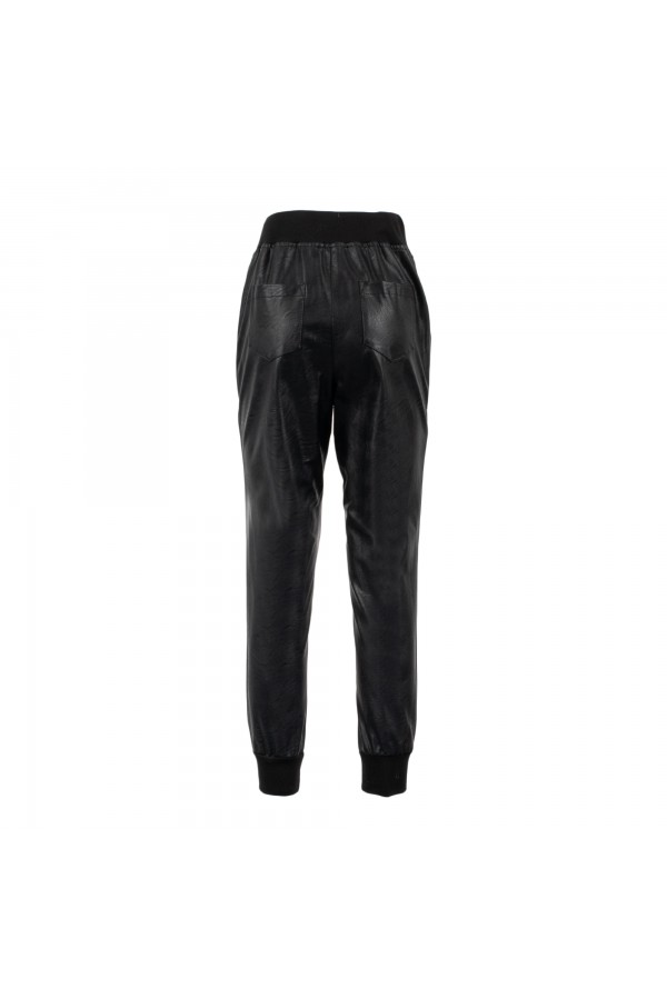 U R Ink ELIE 244W3D6 PANTALONI NERO Prezzo Ridotto