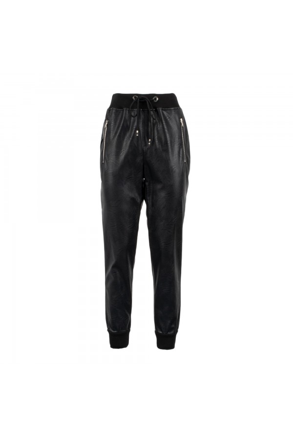 U R Ink ELIE 244W3D6 PANTALONI NERO Prezzo Ridotto