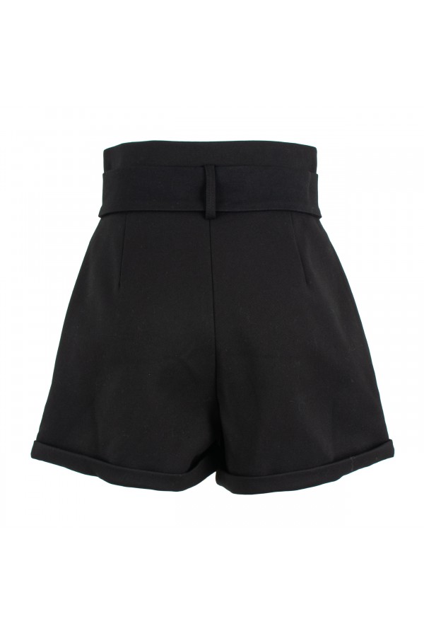 U R Ink DOUCE 094W3D6 SHORTS NERO Sostegno trimestrale