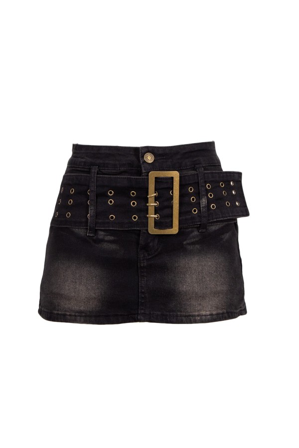U R Ink SUMIDERO 014W4D6 GONNE NERO Saldi Di Fabbrica