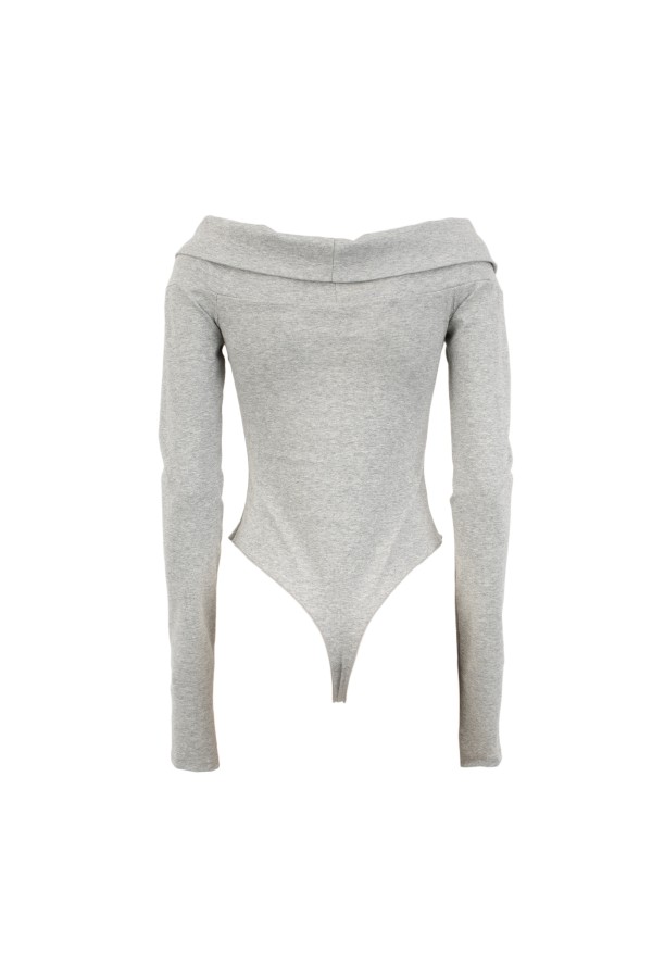 U R Ink MACKAI 154W44A TOP e BODY GRIGIO In Saldo