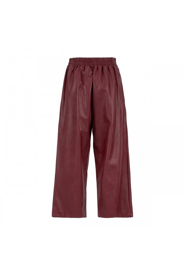 U R Ink PIERA054W1A7 PANTALONI BORDEAUX Soddisfazione Garantita