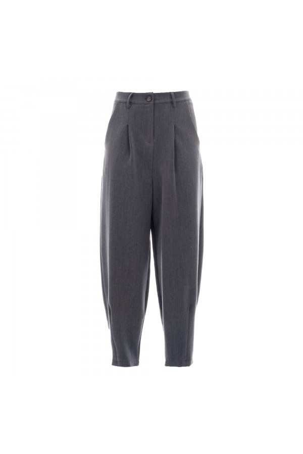 U R Ink OSANE 244W34A PANTALONI GRIGIO Pezzi Unici