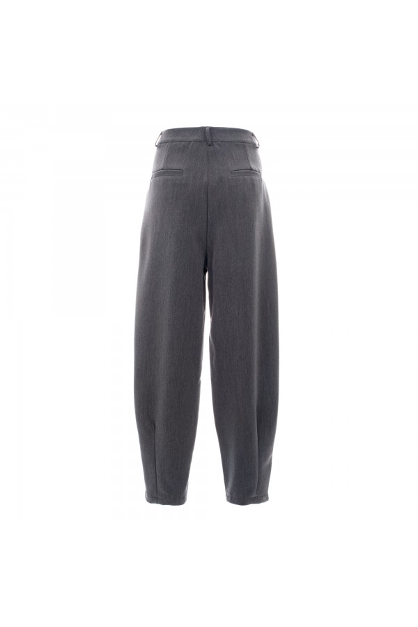 U R Ink OSANE 244W34A PANTALONI GRIGIO Pezzi Unici