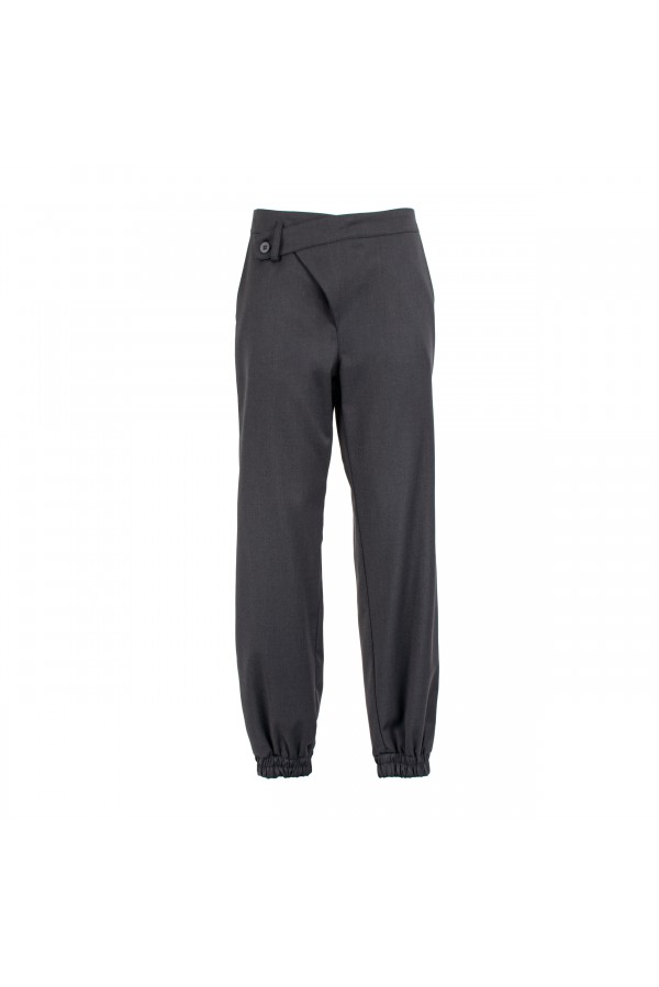 U R Ink OLYMPE 244W34A PANTALONI GRIGIO Qualità Garantita