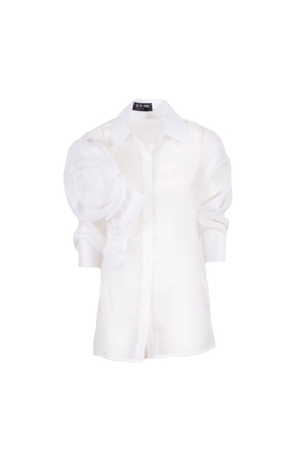 U R Ink EIVISSA 254W4D7 CAMICIE e BLUSE BIANCO Affare Del Giorno