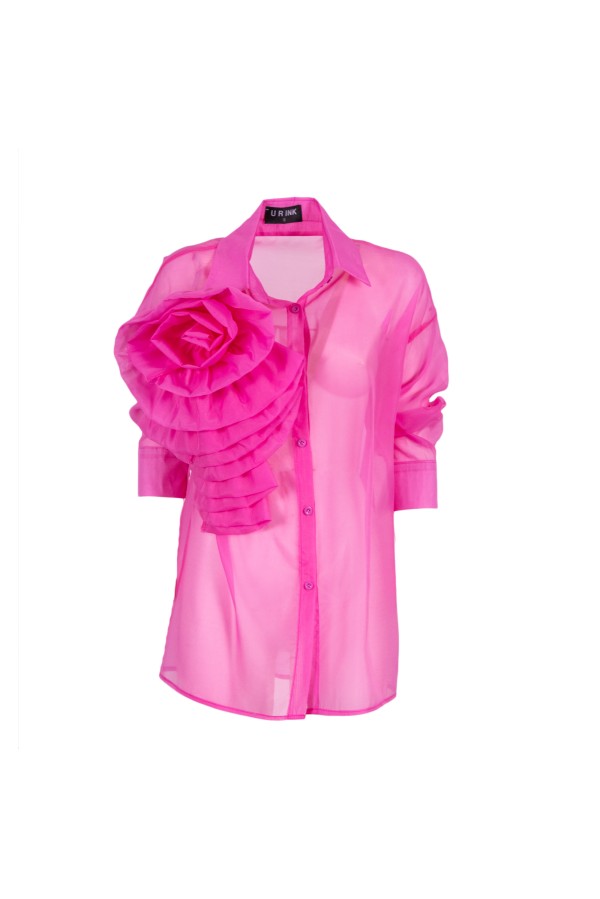 U R Ink EIVISSA 254W49C CAMICIE e BLUSE FUCSIA Prezzo Ridotto