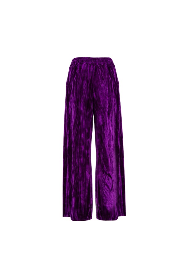 U R Ink PIGUÉ 244W4F8 PANTALONI VIOLA In Saldo