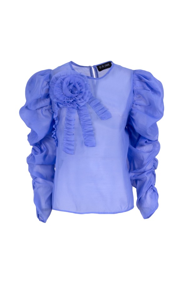 U R Ink LA SAVINA 234W4G0 CAMICIE e BLUSE CELESTE Italia