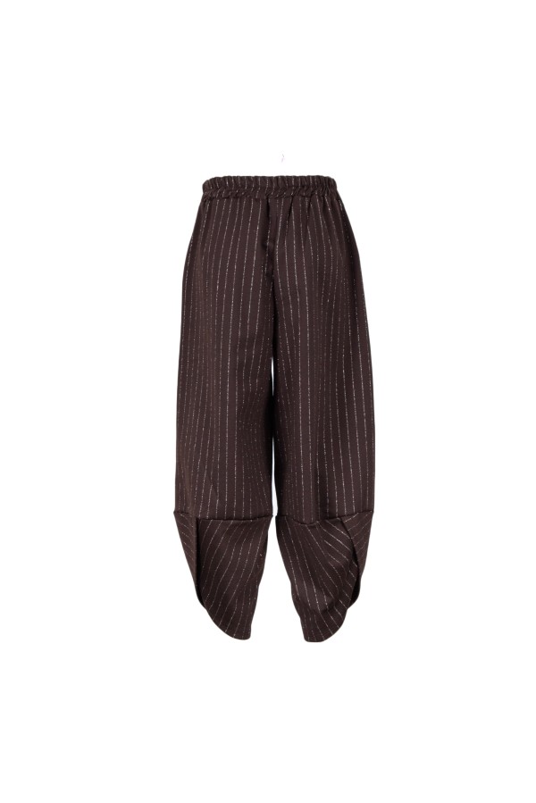 U R Ink BRUJO 244W430 PANTALONI CAFFÉ In Linea