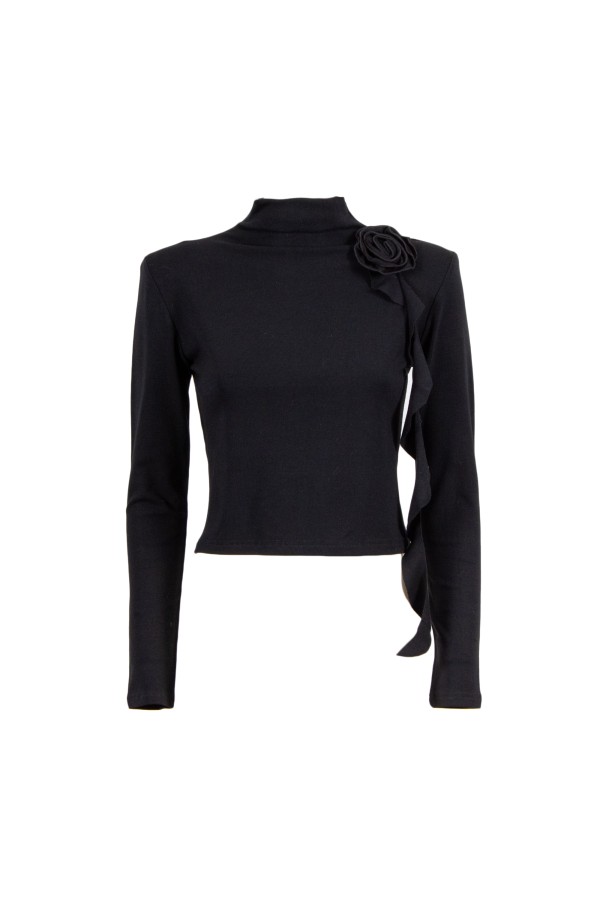 U R Ink BELCHITE 234W4D6 CAMICIE e BLUSE NERO Spedizione Gratuita