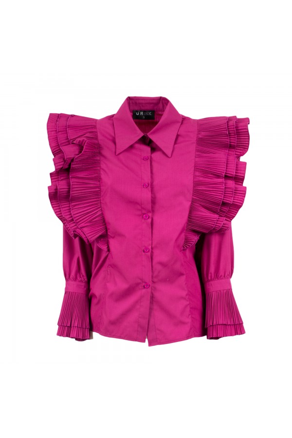 U R Ink LEPE 254W3C3 CAMICIE e BLUSE BIANCO Offerta