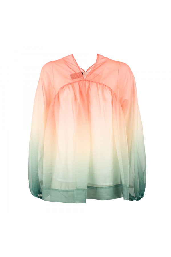 U R Ink SUCRE234S39F CAMICIE e BLUSE ROSA-VERDE In Vendita