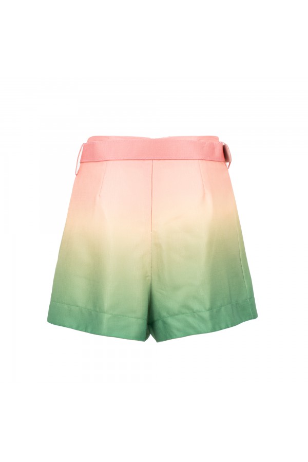 U R Ink SUCRE094S39F SHORTS ROSA-VERDE Saldi