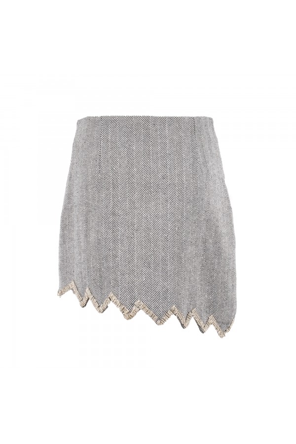 U R Ink ALIKI 014W34A GONNE GRIGIO Affare Del Giorno