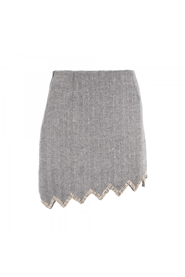 U R Ink ALIKI 014W34A GONNE GRIGIO Affare Del Giorno