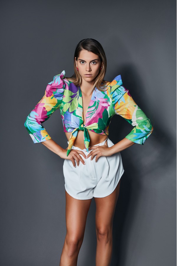 U R Ink AMEDEA094S3D7 SHORTS BIANCO Convenienza