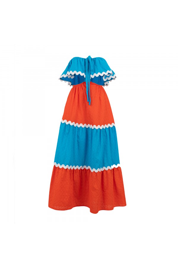 U R Ink SAN MIGUEL 114S38F ABITI AZZURRO/ARANCIO 2025