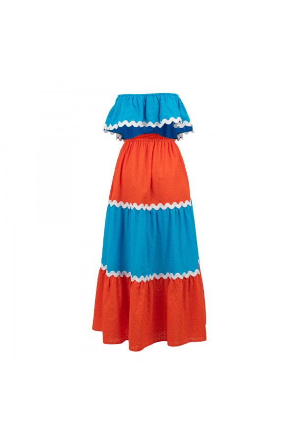 U R Ink SAN MIGUEL 114S38F ABITI AZZURRO/ARANCIO 2025
