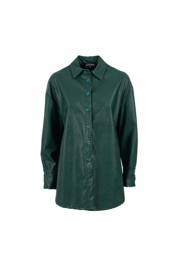 U R Ink SIMONA044W1A8 CAMICIE e BLUSE GREEN Vendita