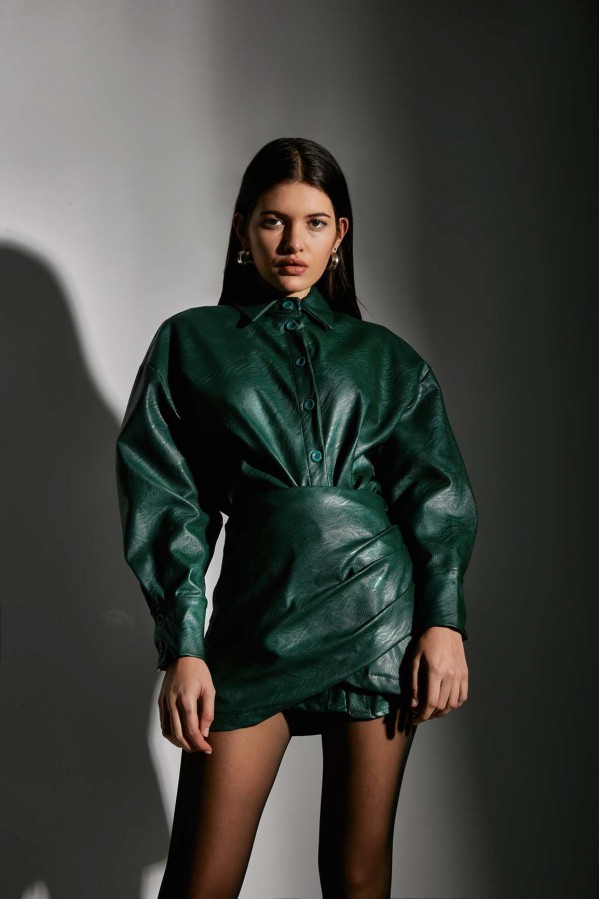 U R Ink SIMONA044W1A8 CAMICIE e BLUSE GREEN Vendita