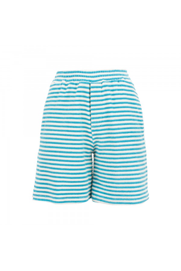 U R Ink LAS TUNAS 094S3V9 SHORTS BIANCO-CELESTE Prezzo Ridotto