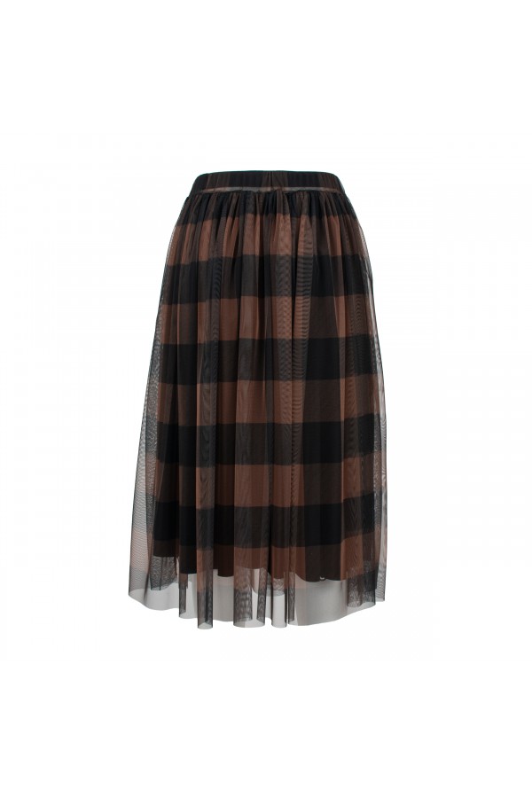 U R Ink CINZIA024W1U3 GONNE BLK-TOBACCO I Più Venduti