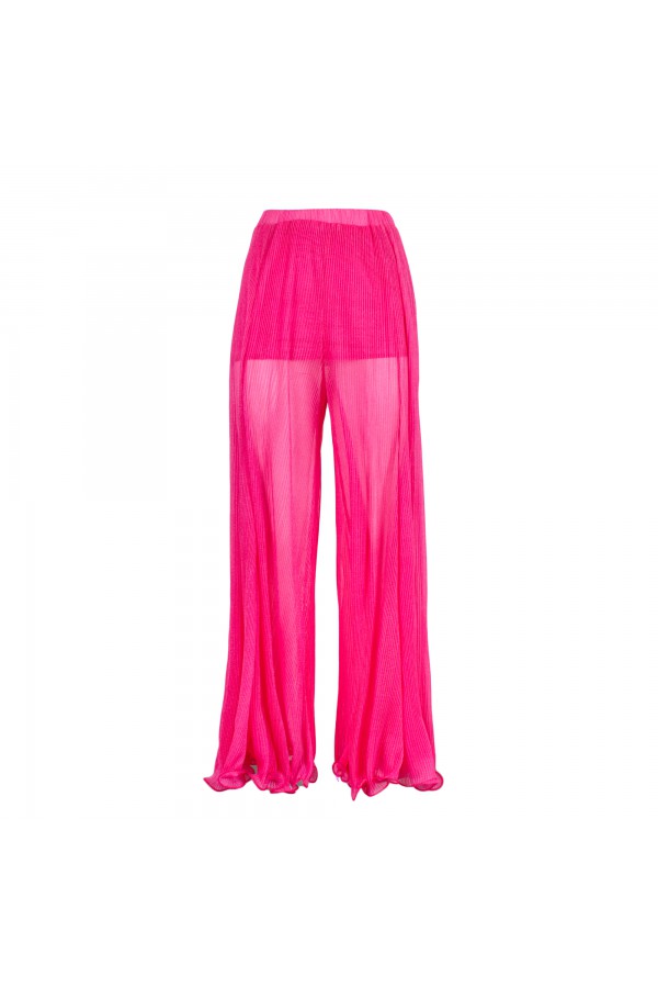 U R Ink YOPAL 244S49C PANTALONI FUCSIA Spedizione Gratuita
