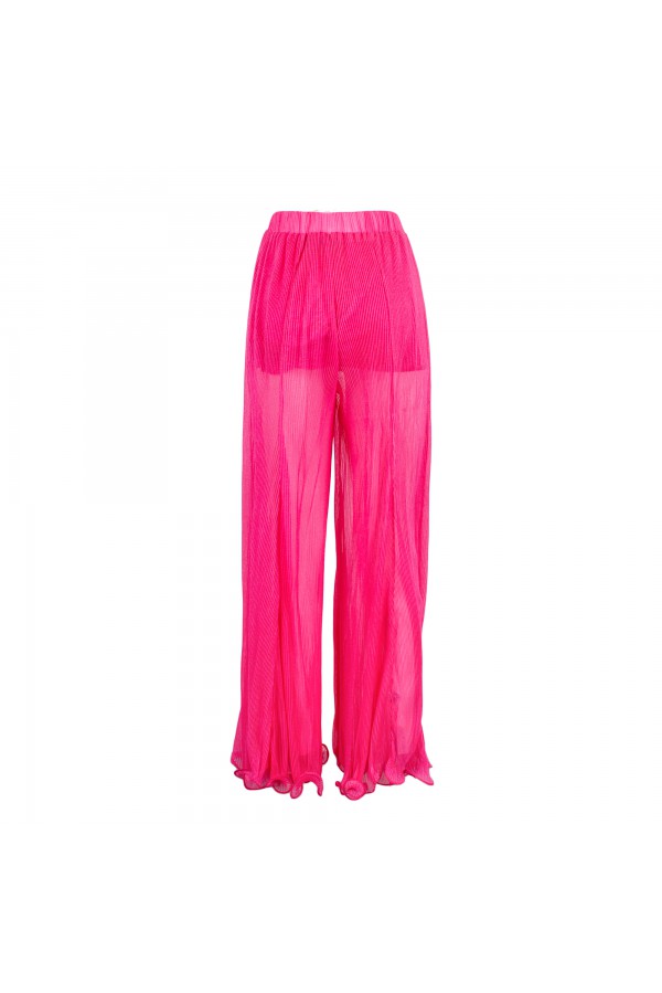 U R Ink YOPAL 244S49C PANTALONI FUCSIA Spedizione Gratuita