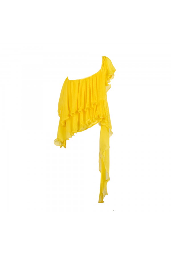 U R Ink YOPAL 124S4D9 TOP e BODY GIALLO Pezzi Unici