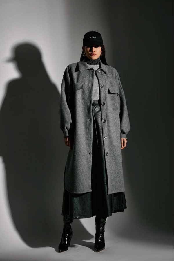 U R Ink DARIA024W1A4 GONNE BLACK Outlet
