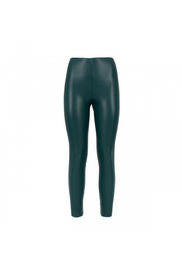 U R Ink DANIELA514W1A8 PANTALONI GREEN In Vendita
