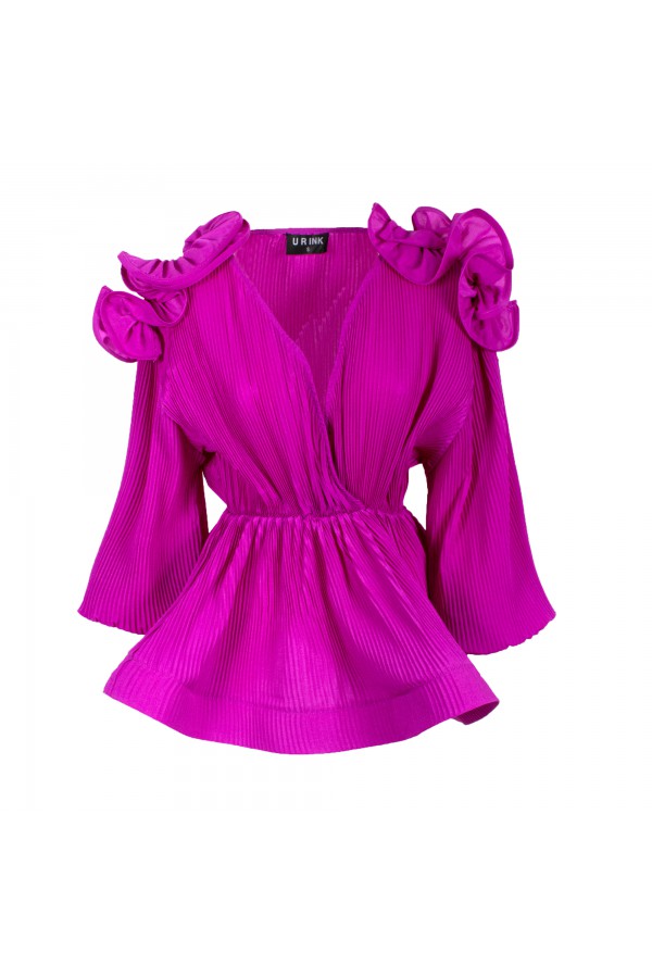 U R Ink VALLENAR 234S4F8 CAMICIE e BLUSE VIOLA In Saldo