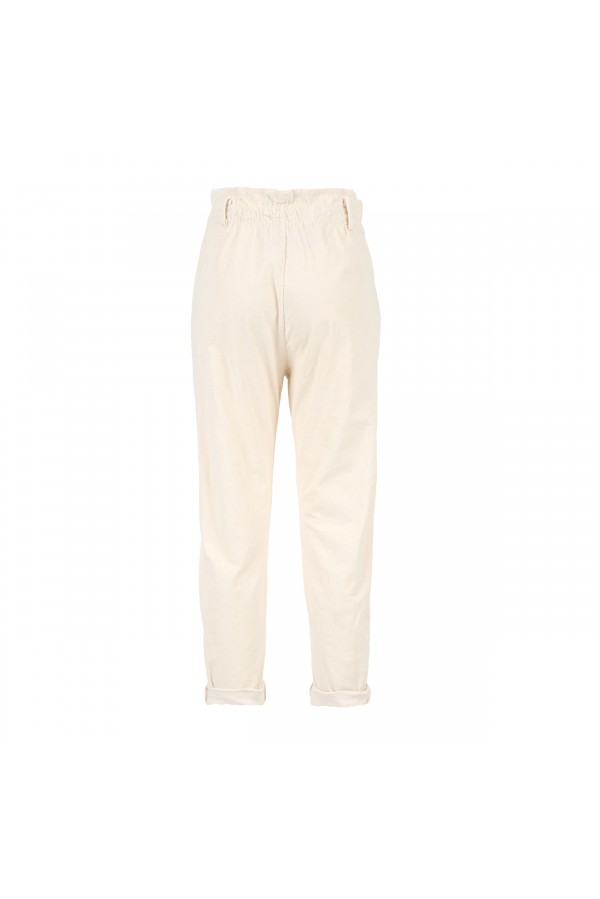 U R Ink ALBERTA054W1I1 PANTALONI BUTTER Nuova