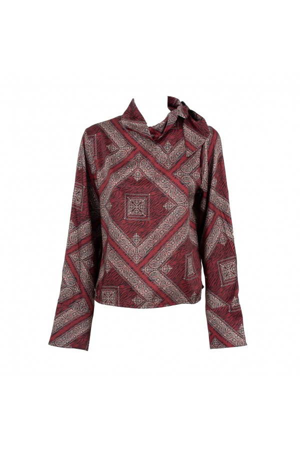 U R Ink BICE194W1A7 CAMICIE e BLUSE BORDEAUX Italy